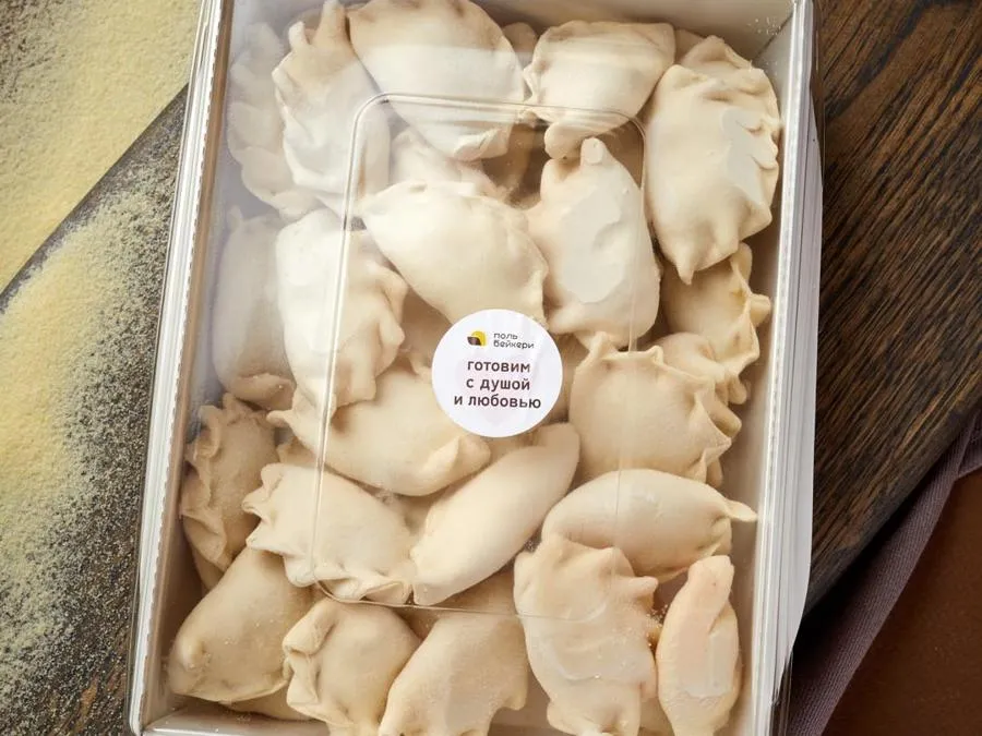 Вареники с картофелем замороженные 