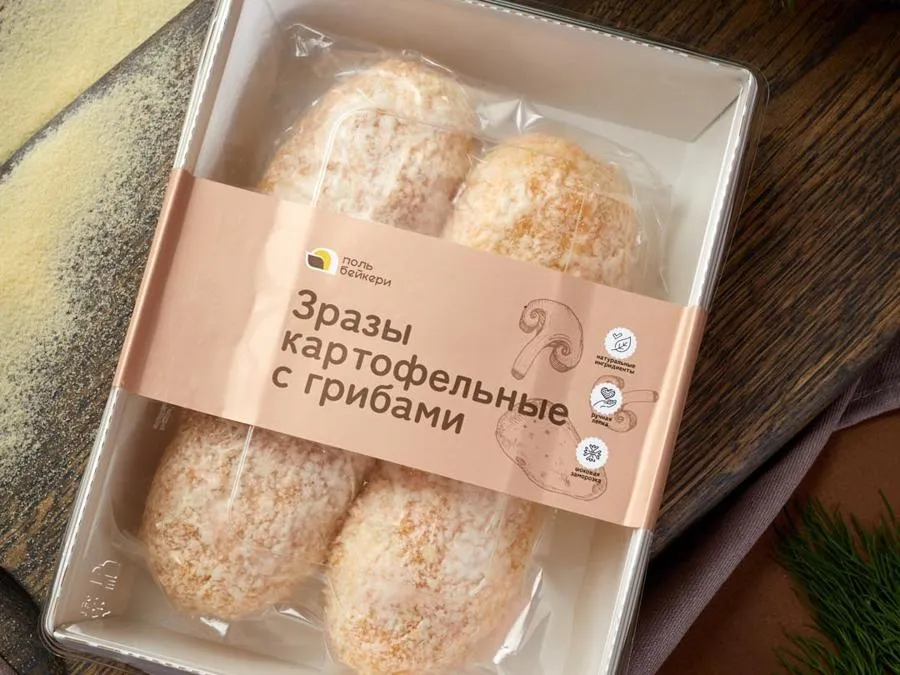 Зразы картофельные с грибами замороженные