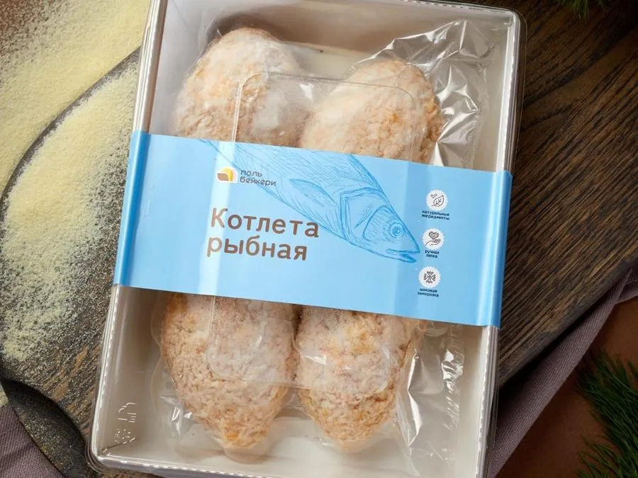 Котлеты рыбные замороженные
