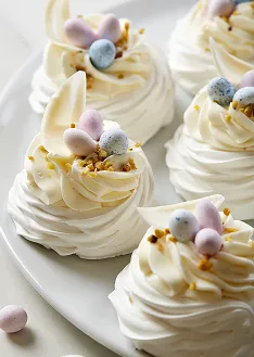 Десерт Павлова к пасхе